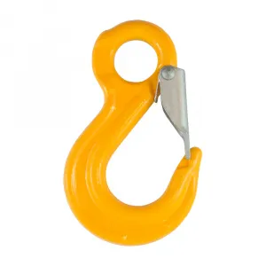 Крюк чалочный с защелкой и проушиной SK г/п 3,2 т, 8 класс — фото превью