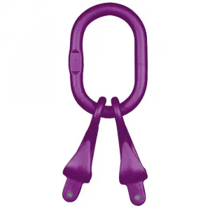 Концевое звено с 2 крюками-укоротителями KWB NRLI1208 г/п 4,25 т, 12 класс — фото превью