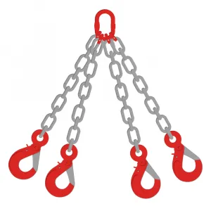 Строп цепной четырехветвевой 4СЦ 26,5 т, 6 м, 8 класс — фото превью