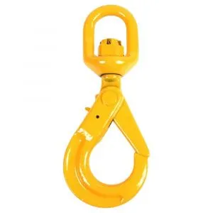 Крюк самозакрывающийся с вертлюгом 8,0 т, 8 класс — фото превью