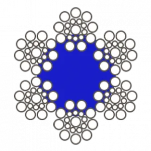 Стальной канат ГОСТ 3077-80 8,8 мм ГЛ-В-Н-Р-Т-1770/180 ПП А1 — фото превью