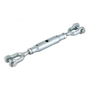 Талреп закрытый М8 вилка-вилка DIN 1478 оцинкованный — фото превью