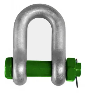 Скоба прямая с болтом и гайкой G-4153 Green Pin SAK250SL г/п 25 т — фото превью