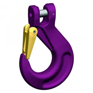 Крюк чалочный с защелкой и вилкой KWB SALKH1210 г/п 5 т, 12 класс — фото превью