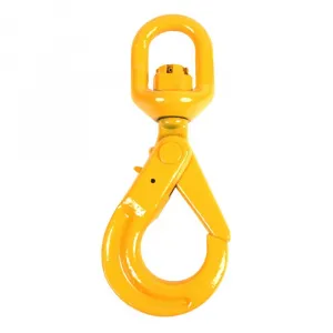 Крюк самозакрывающийся с вертлюгом на шарикоподшипнике Haklift VAKL20KL г/п 12,5 т, 8 класс — фото превью