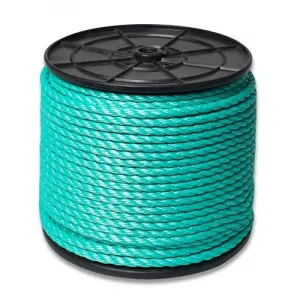 Канат полистиловый тросовой свивки 3-х прядный 64 мм (ПСТ), 220 м — фото превью