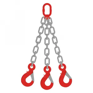 Строп цепной трехветвевой 3СЦ 31,5 т, 9 м, 8 класс — фото превью