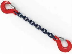 Крепежная цепь с крюками 10 мм, 5 м, 6 300 кг — фото превью