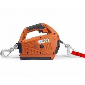 Лебедка электрическая переносная TOR SQ-02 г/п 0,45 т, L=4,6 м с пультом — фото превью