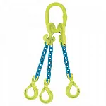 Строп цепной трехветвевой 3СЦ 5,2 т, 4 м, 10 класс, GrabiQ TG3-GBK — фото превью