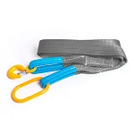 Строп текстильный одноветвевой 1СТ 3 т, 8,5 м звено-крюк SK — фото превью