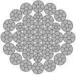 Стальной канат PYTHON Compac 35 (35xK7) 20 мм, zZ Galv, 1960 N/mm2 — фото превью