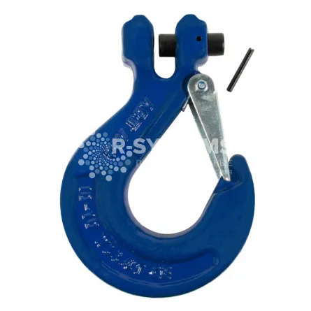 Крюк чалочный с защелкой и вилкой Haklift SALKAH1078 г/п 2,5 т, 10 класс Крюк чалочный с защелкой и вилкой Haklift SALKAH1078 г/п 2,5 т, 10 класс - основное фото