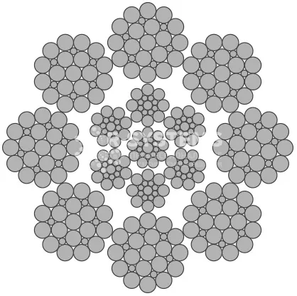 Стальной канат PYTHON Flameshield 8 (8x25) 25 мм, zS Galv, 1960 N/mm2 Стальной канат PYTHON Flameshield 8 (8x25) 25 мм, zS Galv, 1960 N/mm2 - основное фото
