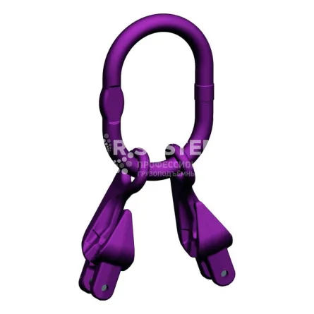 Концевое звено с 2 крюками-укоротителями KWB NRLI1208 г/п 4,25 т, 12 класс - дополнительное фото 1