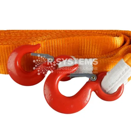 Динамическая стропа (рывковкая) 9 т, 6 м с шаклами Р-Системс - дополнительное фото 2