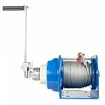 Лебедка ручная барабанная TOR ЛТ-3 (JHW) г/п 3 т, L=40 м — фото превью
