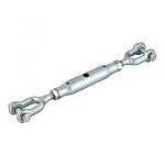 Талреп закрытый М48 вилка-вилка DIN 1478 оцинкованный — фото превью