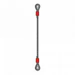 Ветвь канатная ВК 5 т, 5 м оцинкованная — фото превью