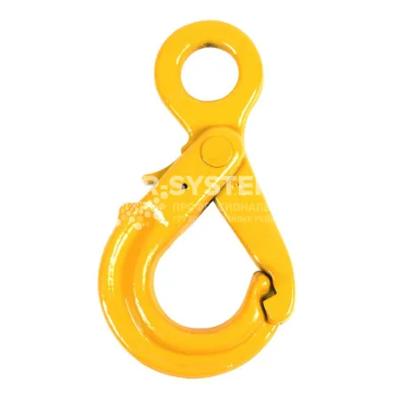 Крюк самозакрывающийся с проушиной и упором Haklift VAKKT16 г/п 8 т, 8 класс Крюк самозакрывающийся с проушиной и упором Haklift VAKKT16 г/п 8 т, 8 класс - основное фото