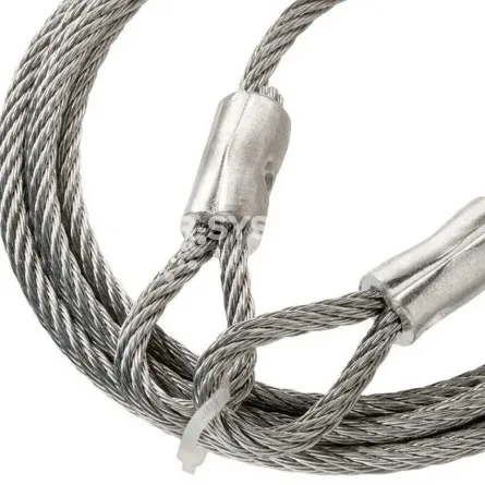 Строп канатный петлевой УСК1 1,6 т, 3 м неоцинкованный - дополнительное фото 2