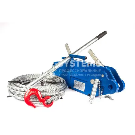 Лебедка рычажная тросовая TOR МТМ 1600 г/п 1,6 т, L=20 м Лебедка рычажная тросовая TOR МТМ 1600 г/п 1,6 т, L=20 м - основное фото