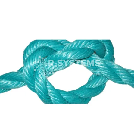 Канат полистиловый тросовой свивки 3-х прядный 52 мм (ПСТ), 220 м - дополнительное фото 1