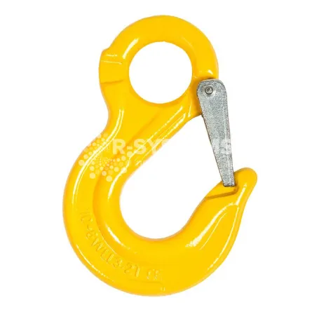 Крюк чалочный с защелкой и проушиной Haklift SALK6 г/п 1,12 т, 8 класс Крюк чалочный с защелкой и проушиной Haklift SALK6 г/п 1,12 т, 8 класс - основное фото