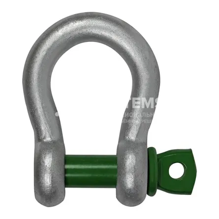 Скоба омегаобразная со штифтом G-4161 Green Pin SAK85P г/п 8,5 т Скоба омегаобразная со штифтом G-4161 Green Pin SAK85P г/п 8,5 т - основное фото
