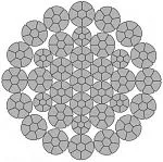 Стальной канат PYTHON Compac 35 (35xK7) 30 мм, zZ Galv, 1960 N/mm2 — фото превью