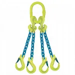 Строп цепной четырехветвевой 4СЦ 14 т, 10 м, 10 класс, GrabiQ TG4-EGKN — фото превью