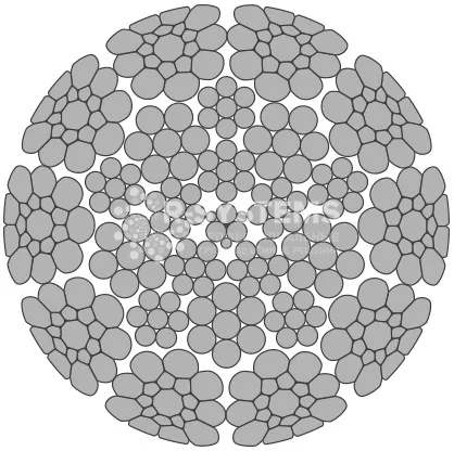 Стальной канат PYTHON Ultra S (10xK19) 13 мм, sZ Galv, 1960 N/mm2 Стальной канат PYTHON Ultra S (10xK19) 13 мм, sZ Galv, 1960 N/mm2 - основное фото