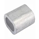 Втулка алюминиевая обжимная 24 мм, DIN 3093 — фото превью