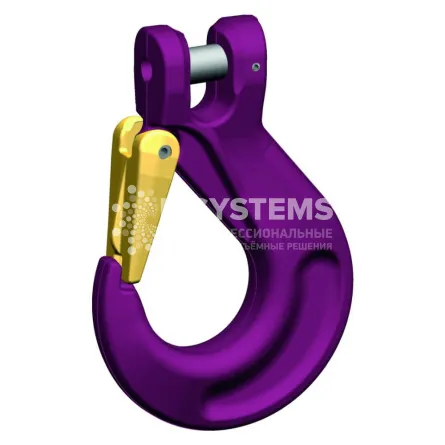 Крюк чалочный с защелкой и вилкой KWB SALKH1213 г/п 8 т, 12 класс Крюк чалочный с защелкой и вилкой KWB SALKH1213 г/п 8 т, 12 класс - основное фото