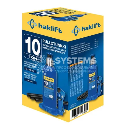 Домкрат бутылочный гидравлический HAKLIFT TUNKKI20P г/п 2 т - дополнительное фото 1