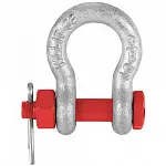 Скоба омегаобразная с болтом и гайкой G-2130 г/п 25 т — фото превью