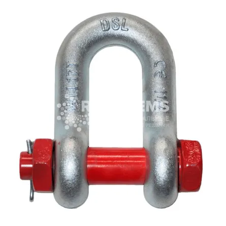 Скоба прямая с болтом и гайкой G-2150 г/п 13,5 т - основное фото