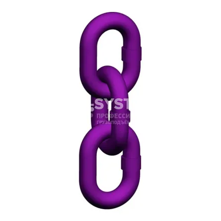 Цепь грузоподъемная Haklift NK128 8x24 мм, г/п 3 т, 12 класс Цепь грузоподъемная Haklift NK128 8x24 мм, г/п 3 т, 12 класс - основное фото