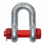 Скоба прямая с болтом и гайкой G-2150 г/п 0,5 т — фото превью