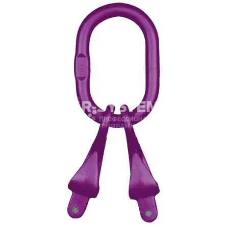 Концевое звено с 2 крюками-укоротителями KWB NRLI1207 г/п 3,35 т, 12 класс Концевое звено с 2 крюками-укоротителями KWB NRLI1207 г/п 3,35 т, 12 класс - основное фото