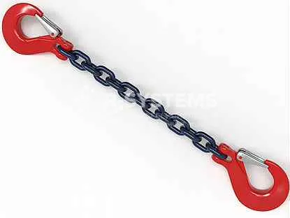 Крепежная цепь с крюками 8 мм, 9 м, 4 000 кг Крепежная цепь с крюками 8 мм, 9 м, 4 000 кг - основное фото