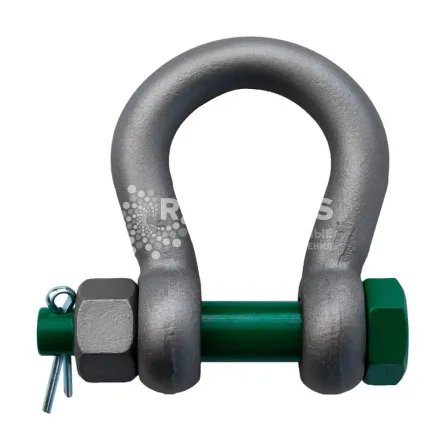 Скоба омегаобразная с болтом и гайкой G-4163 Green Pin SAK85P г/п 8,5 т Скоба омегаобразная с болтом и гайкой G-4163 Green Pin SAK85P г/п 8,5 т - основное фото