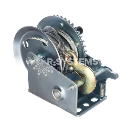 Лебедка ручная барабанная TOR ЛН-2500 (LHW) г/п 1 т, L=10 м - дополнительное фото 2