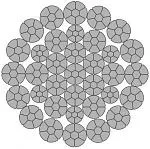 Стальной канат PYTHON Compac 35 (35xK7) 23 мм, sS Galv, 1960 N/mm2 — фото превью