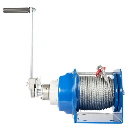 Лебедка ручная барабанная TOR ЛТ-1 (JHW) г/п 1 т, L=40 м - основное фото