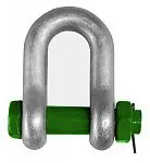 Скоба прямая с болтом и гайкой G-4153 Green Pin SAK85SL г/п 8,5 т — фото превью