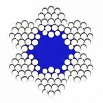 Стальной канат ГОСТ 2688-80 51 мм Г-В-Н-Р-Т-1770/180 ПП А1 — фото превью