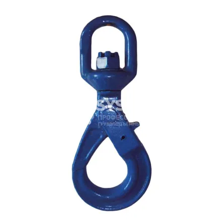 Крюк самозакрывающийся с вертлюгом Haklift VAKAL1016 г/п 10 т, 10 класс Крюк самозакрывающийся с вертлюгом Haklift VAKAL1016 г/п 10 т, 10 класс - основное фото