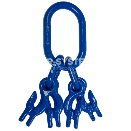 Концевое звено с 4 крюками-укоротителями Haklift NRLIA413L г/п 14 т, 10 класс Концевое звено с 4 крюками-укоротителями Haklift NRLIA413L г/п 14 т, 10 класс - основное фото