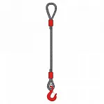 Строп канатный одноветвевой 1СК 12,5 т, 3 м неоцинкованный — фото превью